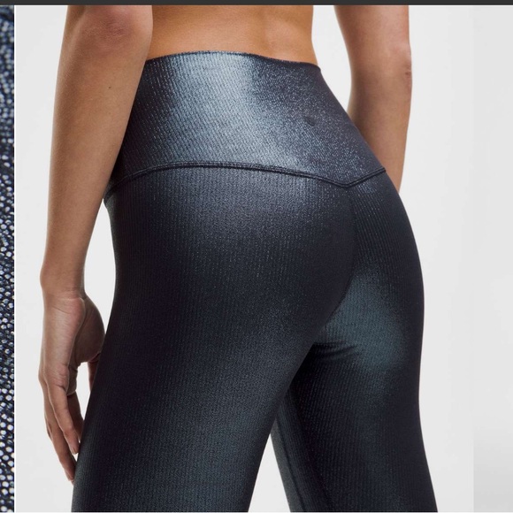 LULULEMON Align HR Rib Pant 25” Shine - Picture 2 of 10